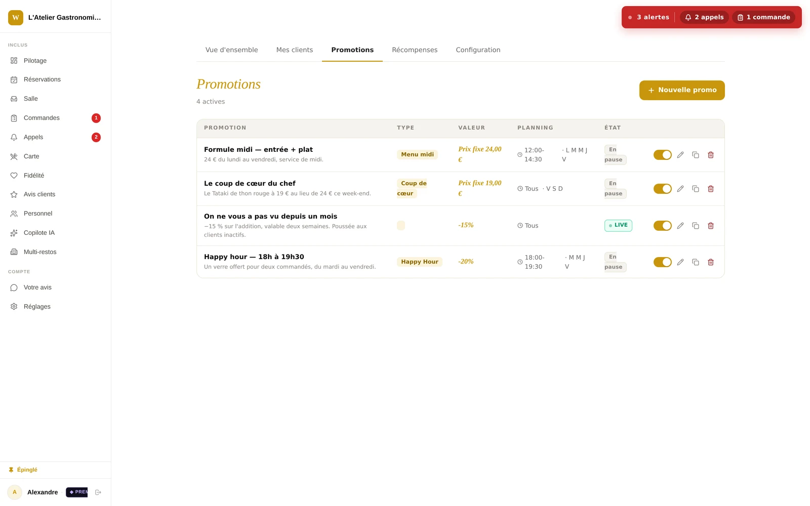 Votre marketing, piloté par vous